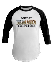 Going To Nebraska Landscape Baseball Tee tile
