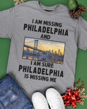 I Am Missing Philadelphia Classic T-Shirt apparel-classic-tshirt-lifestyle-back-69