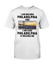 I Am Missing Philadelphia Classic T-Shirt tile