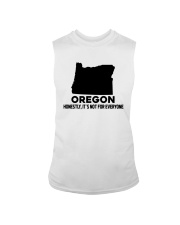Oregon It's Not For Everyone Sleeveless Tee tile