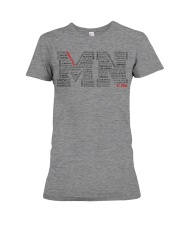 Minnesota cities Premium Fit Ladies Tee tile