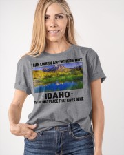 Idaho Only Place Lives In Me Classic T-Shirt apparel-classic-tshirt-lifestyle-front-100