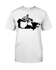 MAP OHIO IN CANADA Classic T-Shirt tile