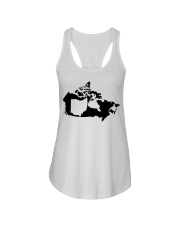 MAP OHIO IN CANADA Ladies Flowy Tank tile