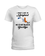Began In Brooklyn - Live In Maryland Ladies T-Shirt tile