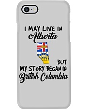 Began In British Columbia - Live In Alberta Phone Case tile