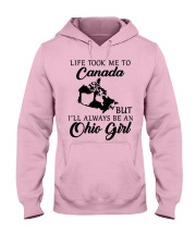 OHIO GIRL LIFE TOOK ME TO Hooded Sweatshirt front