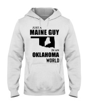 MAINE GUY IN OKLAHOMA Hooded Sweatshirt tile