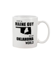 MAINE GUY IN OKLAHOMA Mug tile