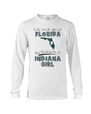Indiana Girl Life Took Me To Florida Long Sleeve Tee tile