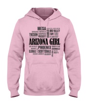 Arizona girl cities Hooded Sweatshirt front