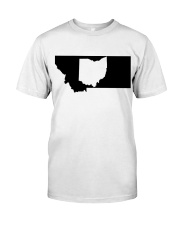 MAP OHIO IN MONTANA Classic T-Shirt tile