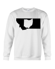MAP OHIO IN MONTANA Crewneck Sweatshirt tile