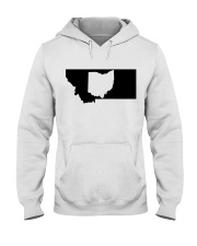 MAP OHIO IN MONTANA Hooded Sweatshirt tile