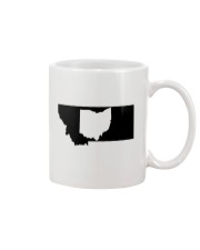 MAP OHIO IN MONTANA Mug tile