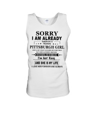 Taken By A Freaking - Pittsburgh Girl Unisex Tank tile