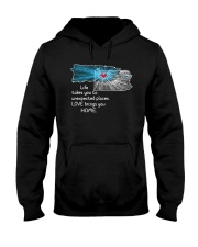 PUERTO RICO PENNSYLVANIA LOVE BRINGS YOU HOME Hooded Sweatshirt tile