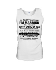 Sorry Guys I'm Married - South Carolina Man Unisex Tank tile