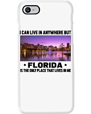 Florida Only Place Lives In Me Phone Case tile