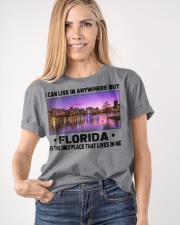 Florida Only Place Lives In Me Classic T-Shirt apparel-classic-tshirt-lifestyle-front-100