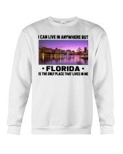Florida Only Place Lives In Me Crewneck Sweatshirt tile