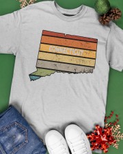 Retro Connecticut Classic T-Shirt apparel-classic-tshirt-lifestyle-back-69