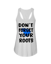 South Carolina Map Don't Forget Your Roots Ladies Flowy Tank tile