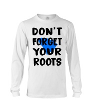 South Carolina Map Don't Forget Your Roots Long Sleeve Tee tile