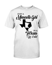 MINNESOTA GIRL IN TEXAS Classic T-Shirt tile