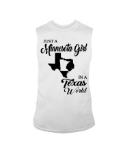 MINNESOTA GIRL IN TEXAS Sleeveless Tee tile