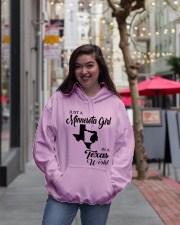 MINNESOTA GIRL IN TEXAS Hooded Sweatshirt lifestyle-unisex-hoodie-front-2