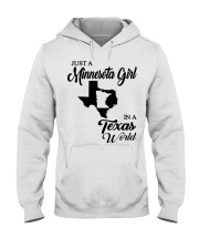 MINNESOTA GIRL IN TEXAS Hooded Sweatshirt tile