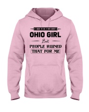 Ohio Girl - But People Ruined Hooded Sweatshirt front