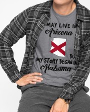 Began In Alabama - Live In Arizona Classic T-Shirt apparel-classic-tshirt-lifestyle-front-167