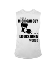 MICHIGAN GUY IN LOUISIANA Sleeveless Tee tile
