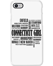 Connecticut girl cities Phone Case tile