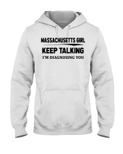 Massachusetts Girl - I'm Diagnosing Hooded Sweatshirt tile