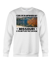 Missouri Only Place Lives In Me Crewneck Sweatshirt tile