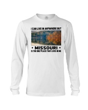Missouri Only Place Lives In Me Long Sleeve Tee tile