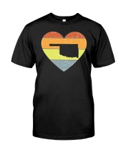 Oklahoma - Heart Vintage Classic T-Shirt front
