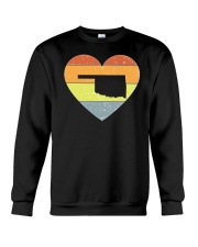 Oklahoma - Heart Vintage Crewneck Sweatshirt tile