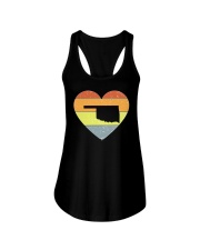 Oklahoma - Heart Vintage Ladies Flowy Tank tile
