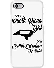 PUERTO RICAN GIRL IN NORTH CAROLINA Phone Case tile
