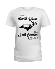 PUERTO RICAN GIRL IN NORTH CAROLINA Ladies T-Shirt tile