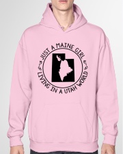 MAINE GIRL LIVING IN UTAH Hooded Sweatshirt garment-hooded-sweatshirt-front-04