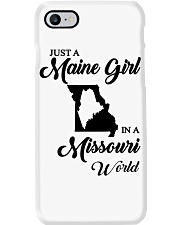 MAINE GIRL IN MISSOURI Phone Case tile
