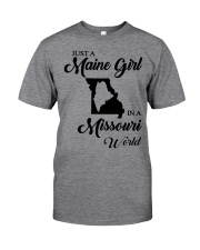 MAINE GIRL IN MISSOURI Classic T-Shirt tile