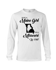 MAINE GIRL IN MISSOURI Long Sleeve Tee tile