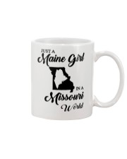 MAINE GIRL IN MISSOURI Mug tile
