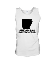 Arkansas It's Not For Everyone Unisex Tank tile